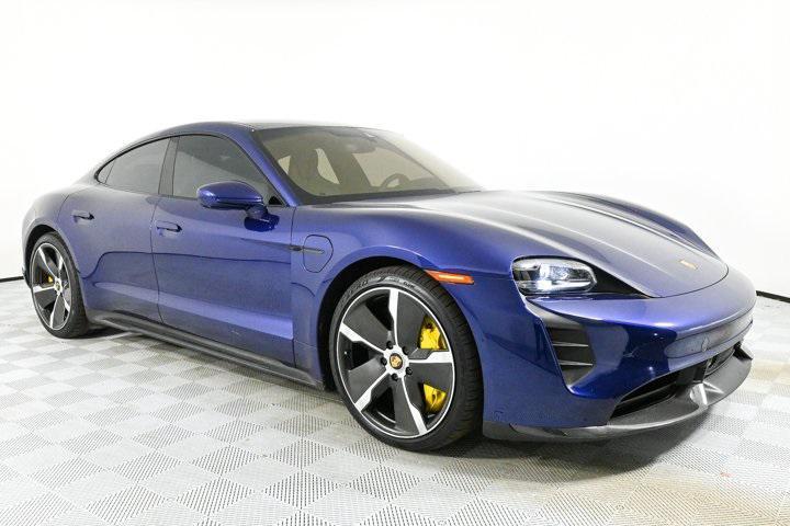 used 2021 Porsche Taycan car, priced at $110,900