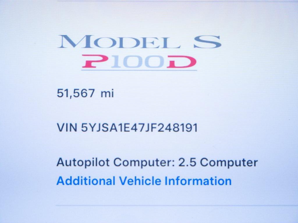 used 2018 Tesla Model S car, priced at $29,527