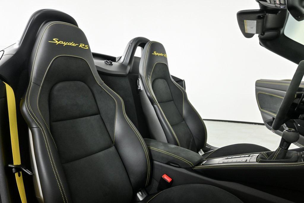 used 2025 Porsche 718 Spyder car, priced at $209,027