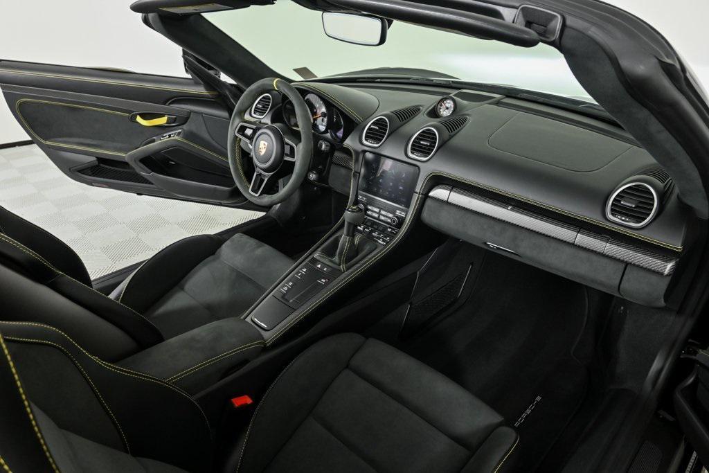 used 2025 Porsche 718 Spyder car, priced at $209,027