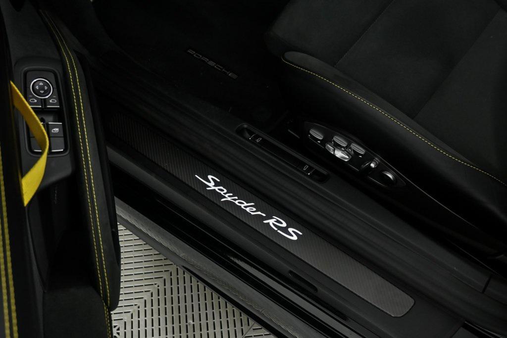 used 2025 Porsche 718 Spyder car, priced at $209,027