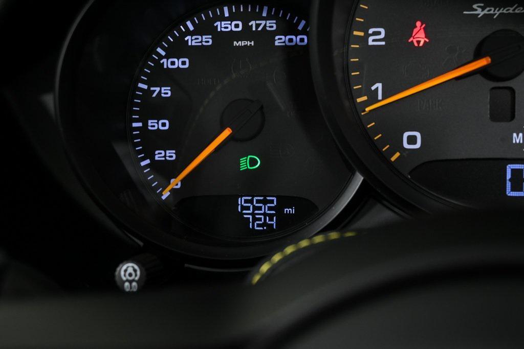 used 2025 Porsche 718 Spyder car, priced at $209,027