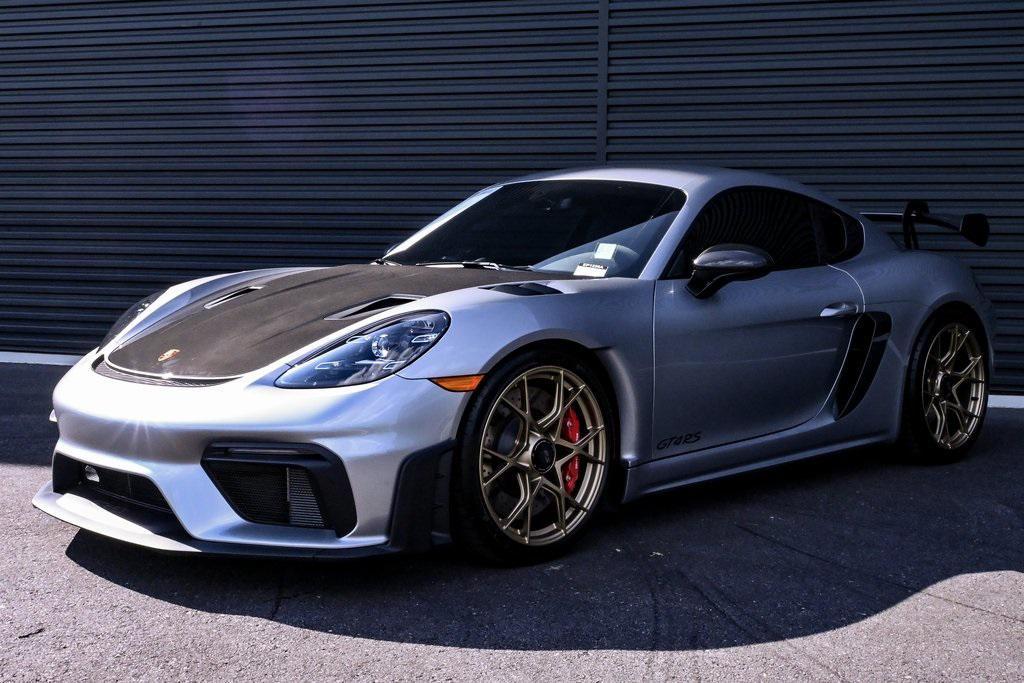 used 2025 Porsche 718 Cayman car, priced at $218,021