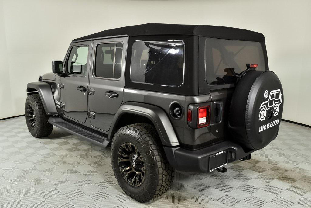 used 2020 Jeep Wrangler Unlimited car, priced at $30,698