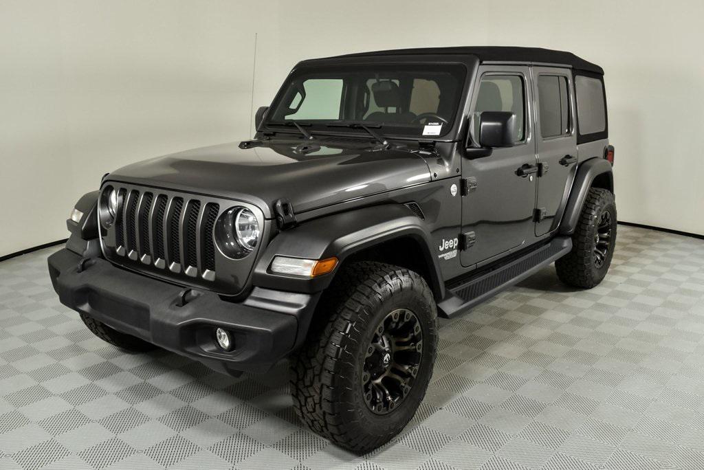 used 2020 Jeep Wrangler Unlimited car, priced at $30,698