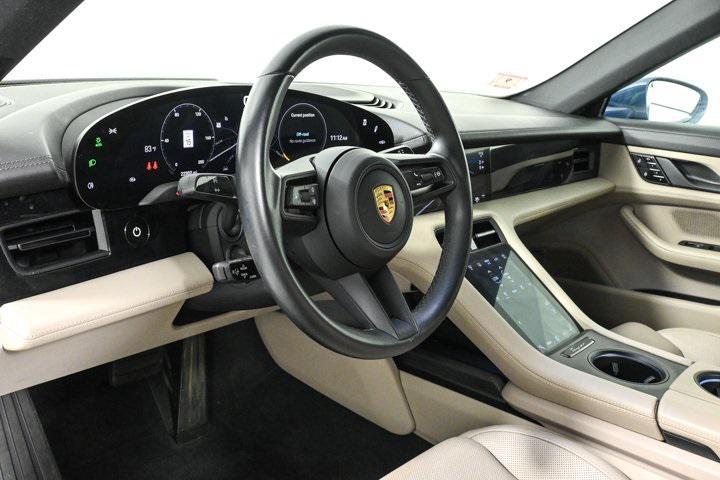 used 2021 Porsche Taycan car, priced at $77,900