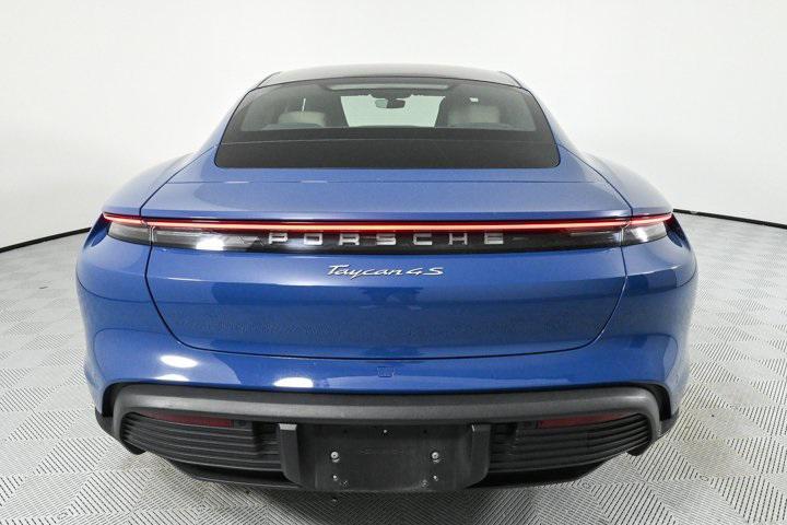 used 2021 Porsche Taycan car, priced at $77,900