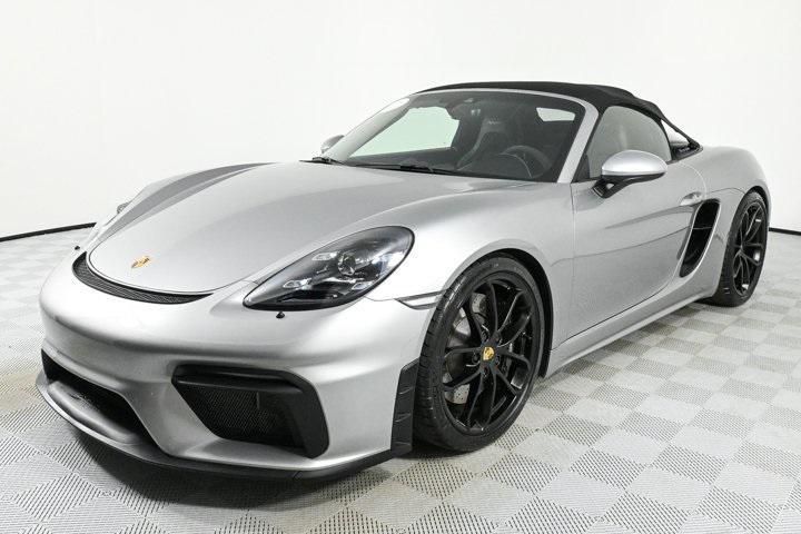 used 2021 Porsche 718 Spyder car, priced at $137,900