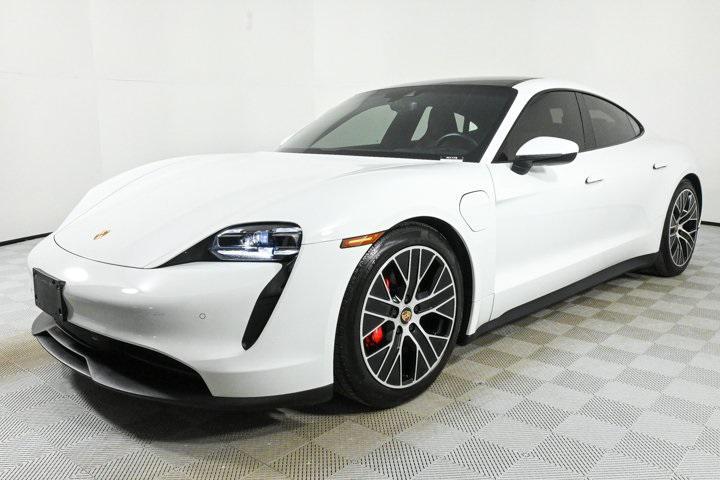 used 2021 Porsche Taycan car, priced at $67,357