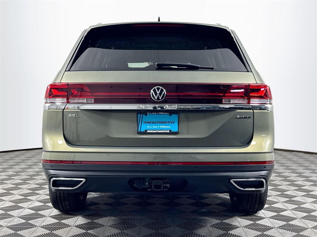 new 2025 Volkswagen Atlas car, priced at $49,072