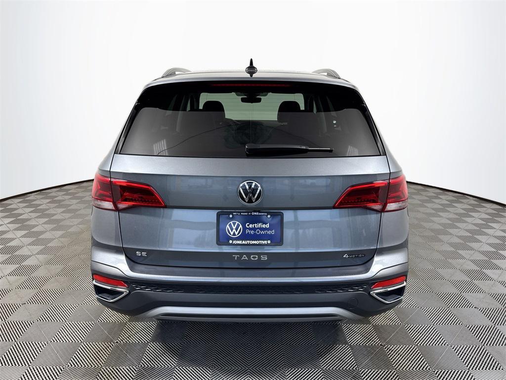 used 2023 Volkswagen Taos car, priced at $23,422