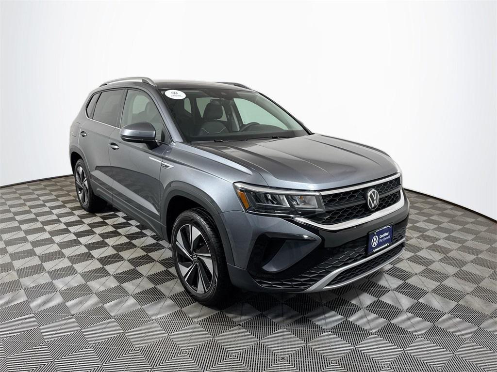 used 2023 Volkswagen Taos car, priced at $23,422
