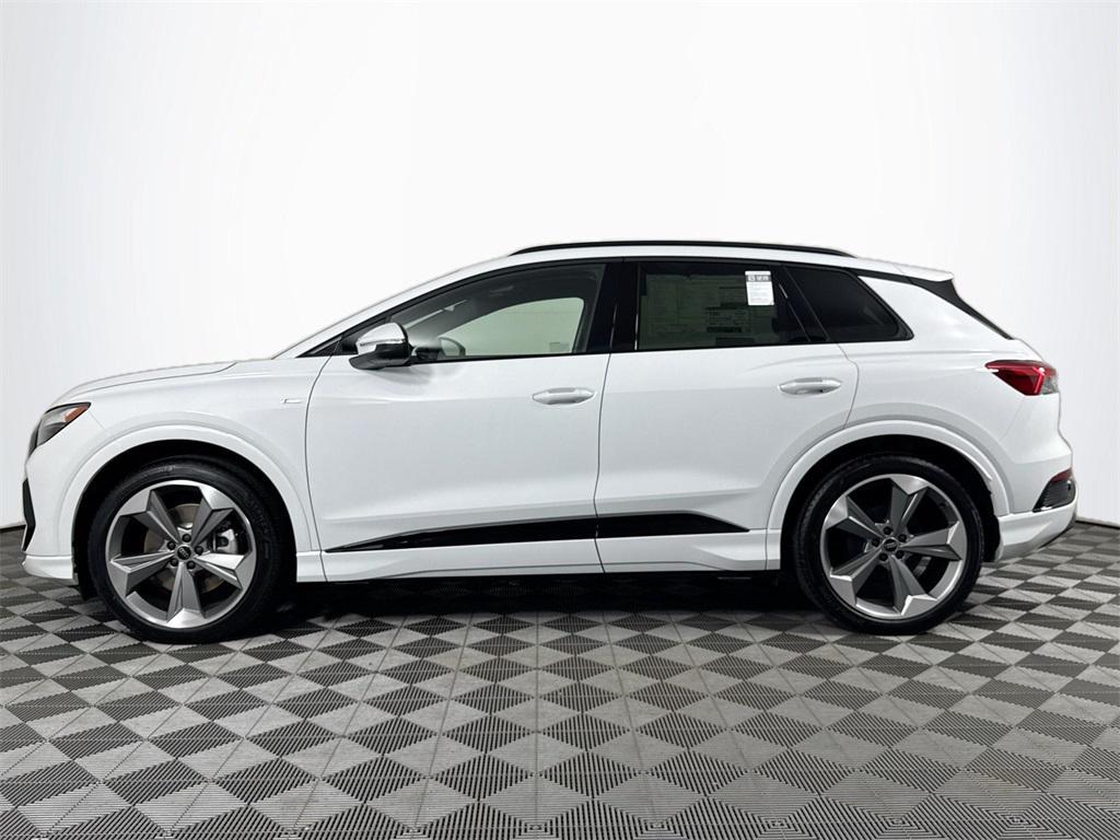 new 2025 Audi Q4 e-tron car, priced at $61,509