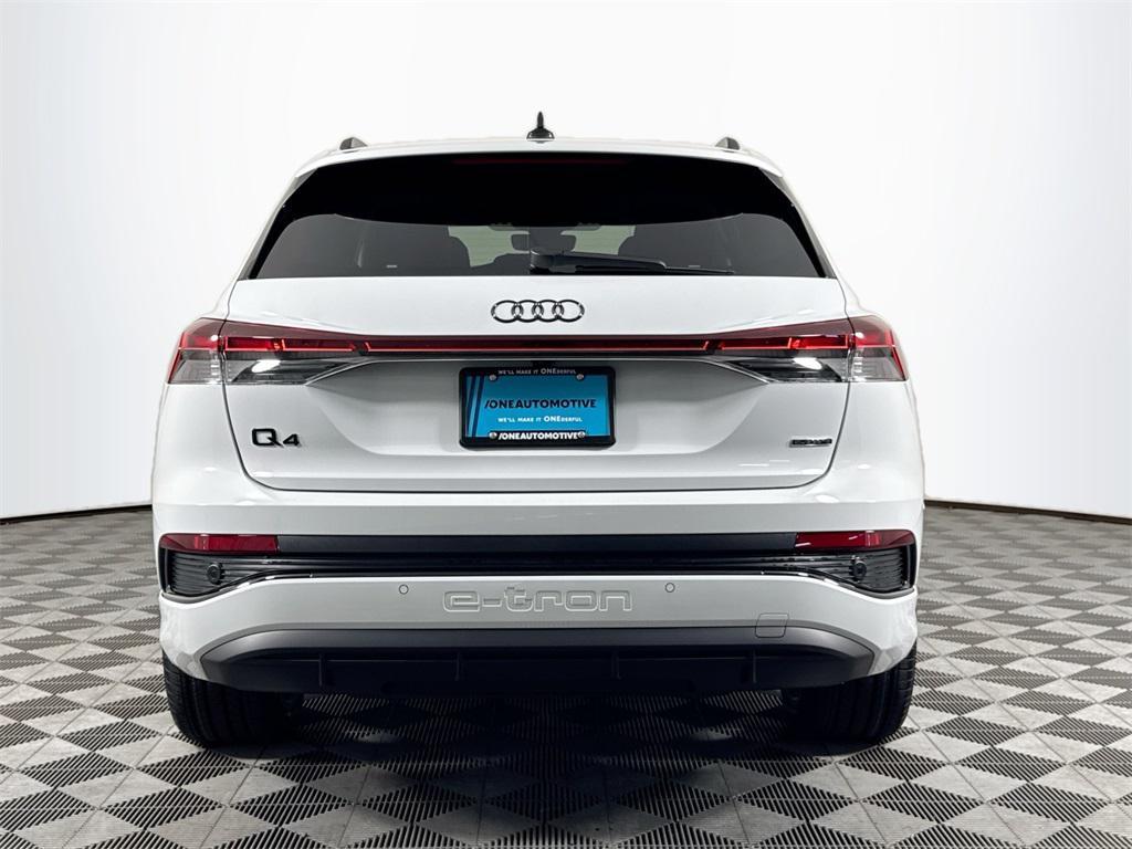 new 2025 Audi Q4 e-tron car, priced at $61,509