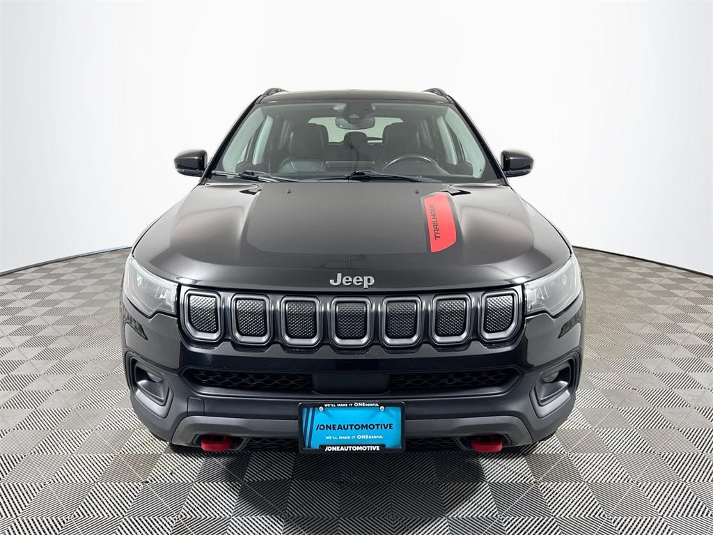 used 2022 Jeep Compass car, priced at $22,658