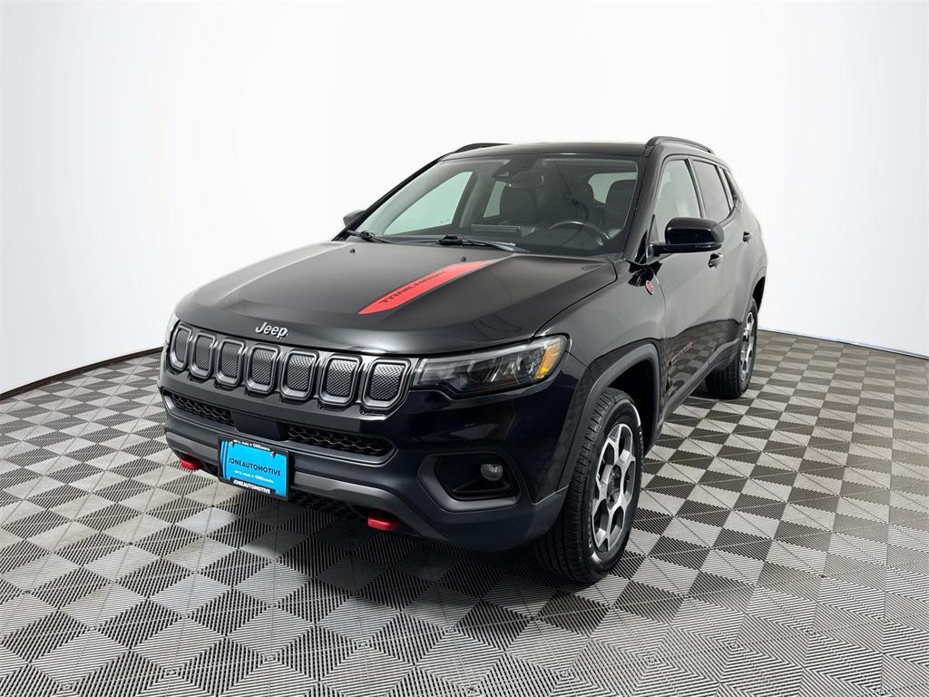 used 2022 Jeep Compass car, priced at $22,658