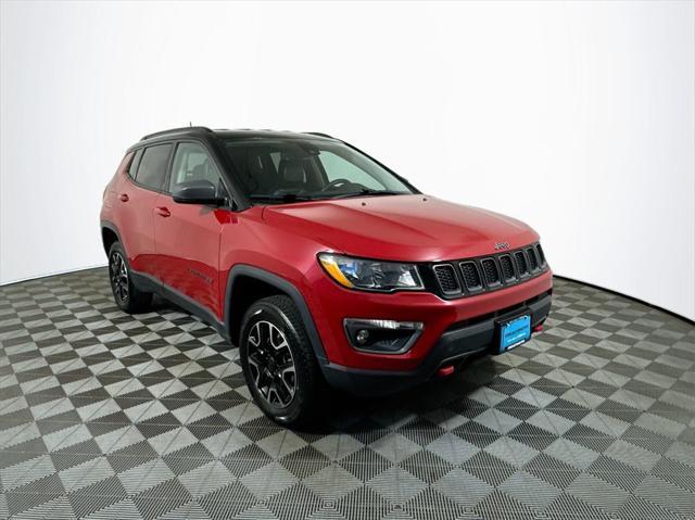 used 2021 Jeep Compass car, priced at $19,222