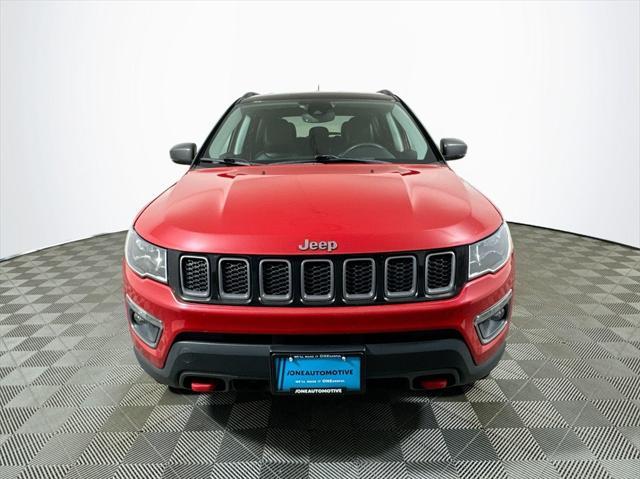 used 2021 Jeep Compass car, priced at $19,222