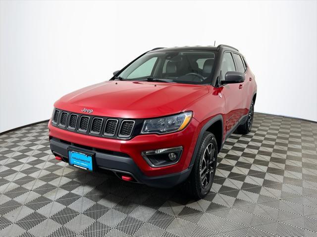 used 2021 Jeep Compass car, priced at $19,222