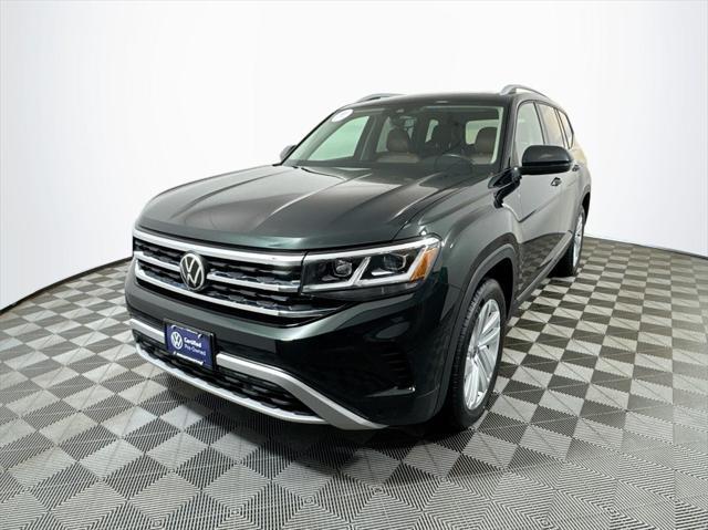 used 2021 Volkswagen Atlas car, priced at $29,422