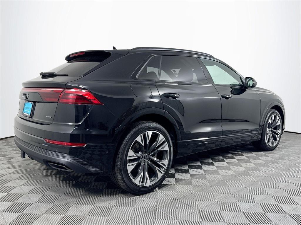 new 2025 Audi Q8 car, priced at $83,555