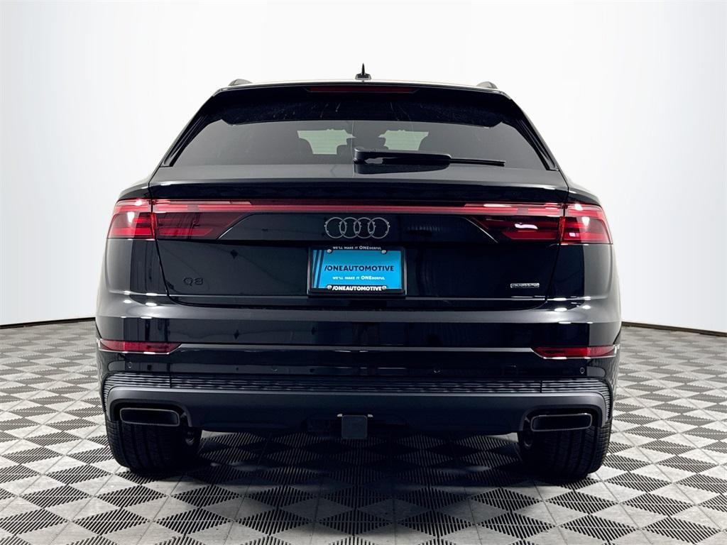new 2025 Audi Q8 car, priced at $83,555
