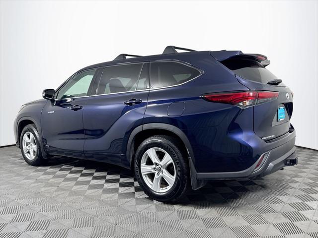 used 2021 Toyota Highlander Hybrid car, priced at $28,222