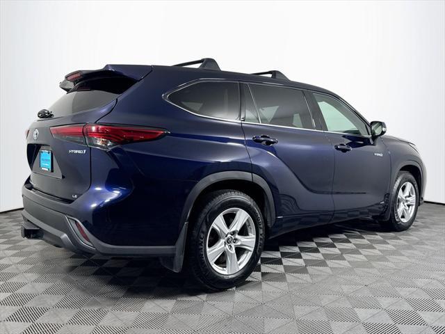 used 2021 Toyota Highlander Hybrid car, priced at $28,222