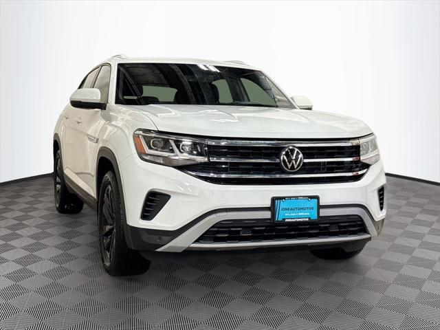 used 2023 Volkswagen Atlas Cross Sport car, priced at $34,999