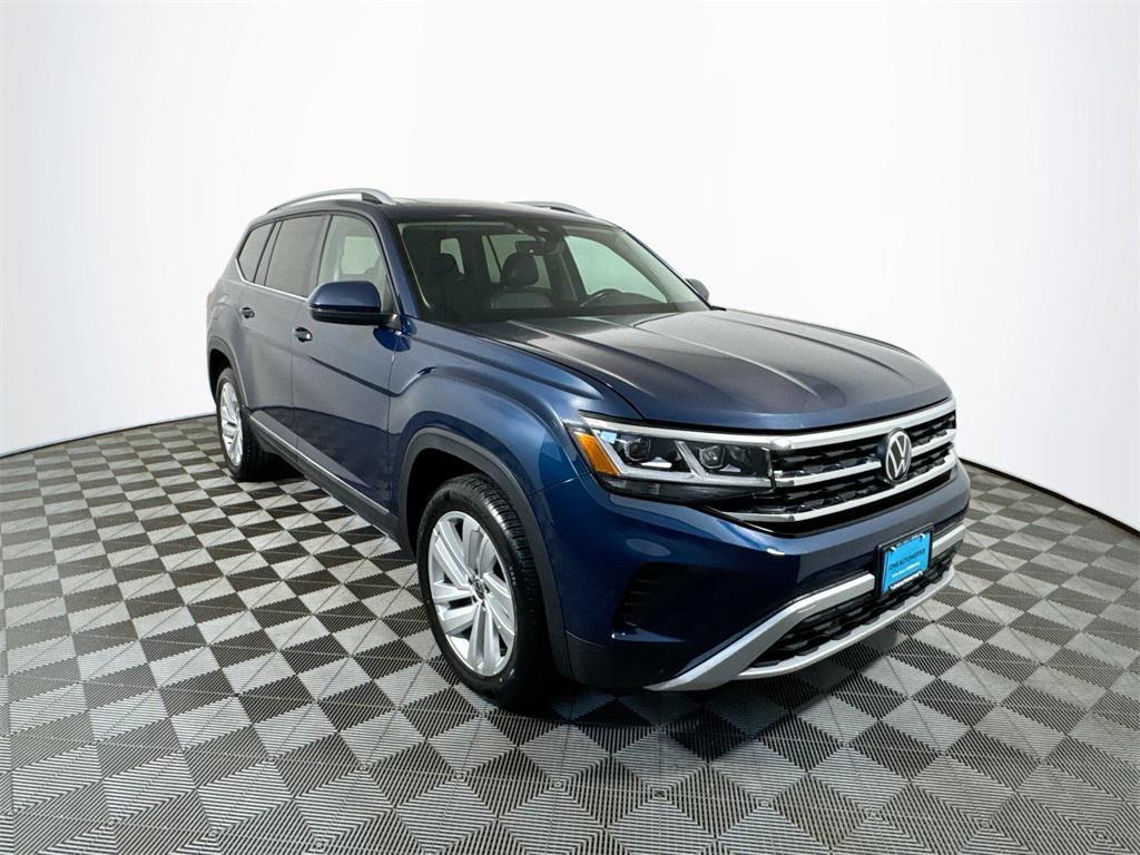 used 2021 Volkswagen Atlas car, priced at $24,492
