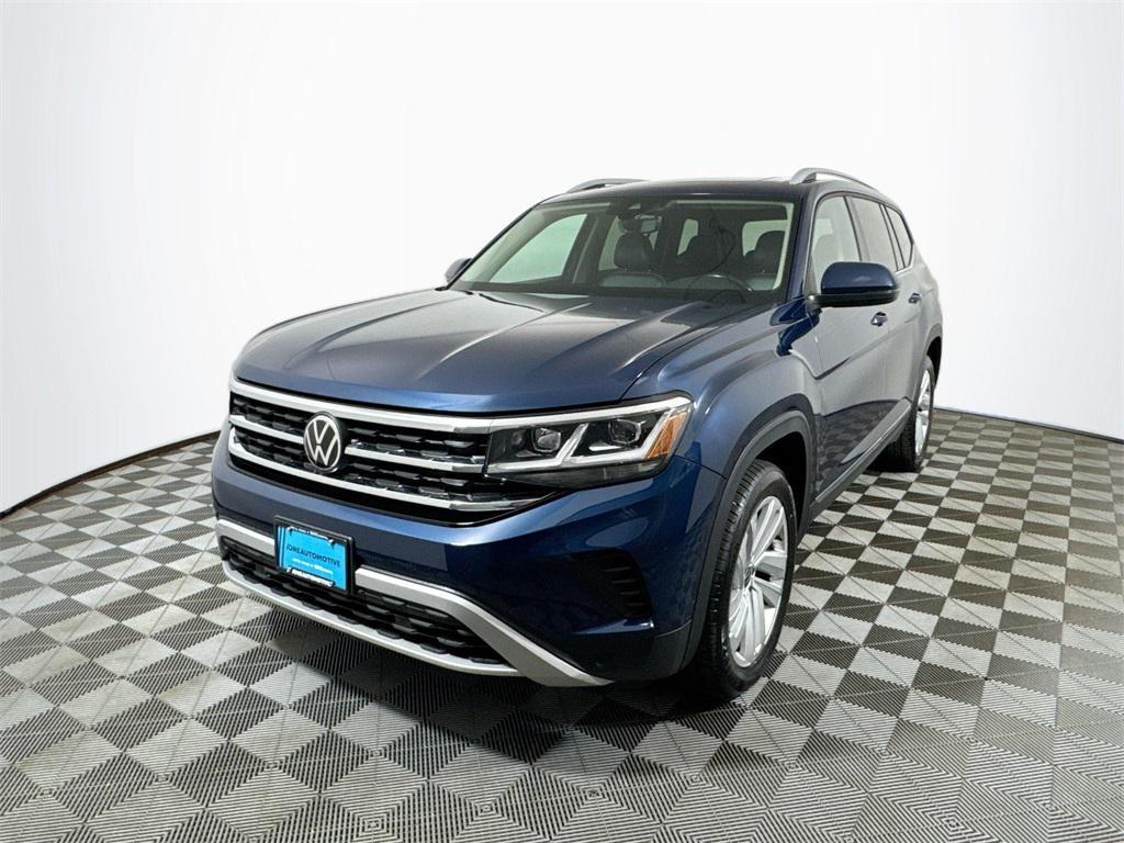used 2021 Volkswagen Atlas car, priced at $24,492