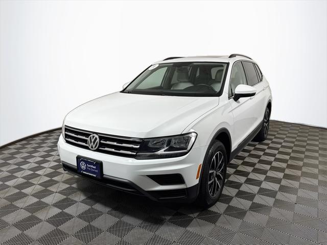 used 2021 Volkswagen Tiguan car, priced at $22,422