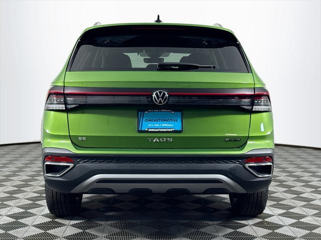 new 2025 Volkswagen Taos car, priced at $32,406