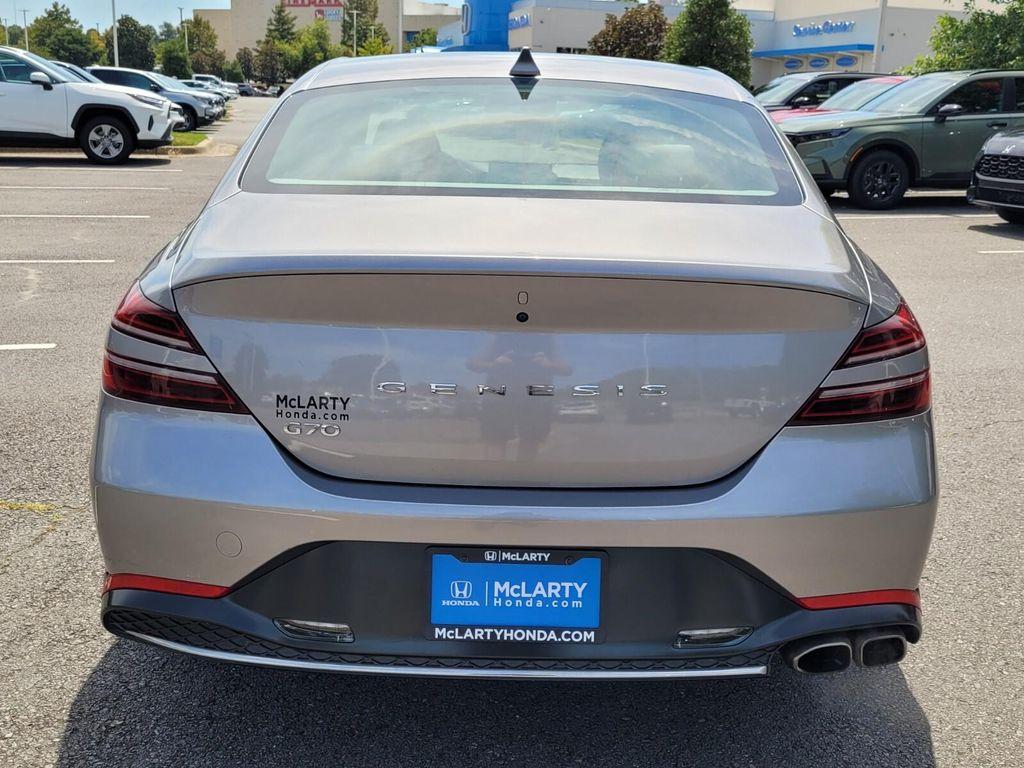 used 2023 Genesis G70 car, priced at $25,602
