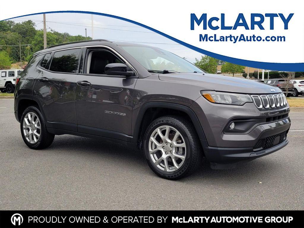 used 2022 Jeep Compass car, priced at $18,321