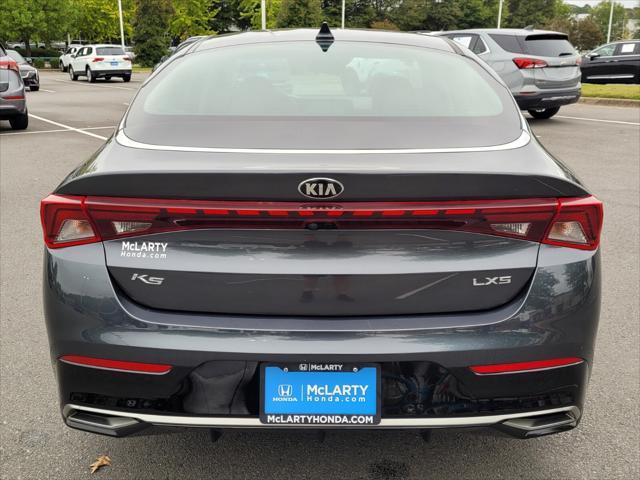 used 2021 Kia K5 car, priced at $17,100