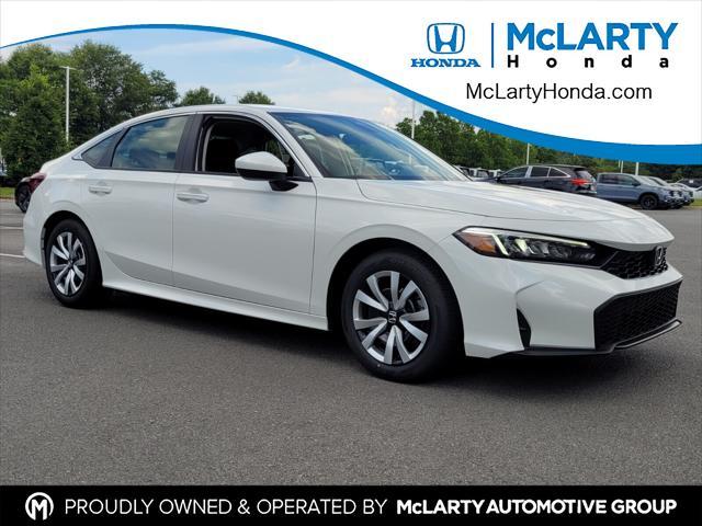 new 2026 Honda Civic car, priced at $26,200