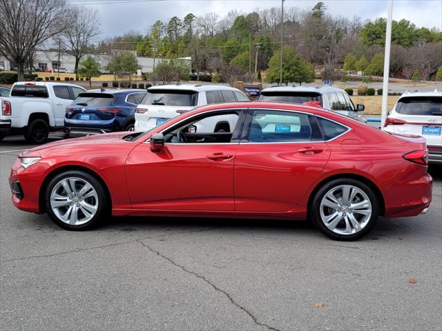 used 2021 Acura TLX car, priced at $25,800