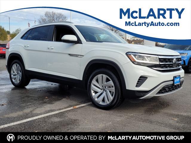 used 2022 Volkswagen Atlas Cross Sport car, priced at $24,400