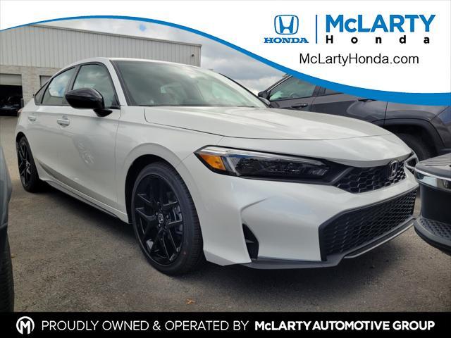 new 2025 Honda Civic car, priced at $29,055