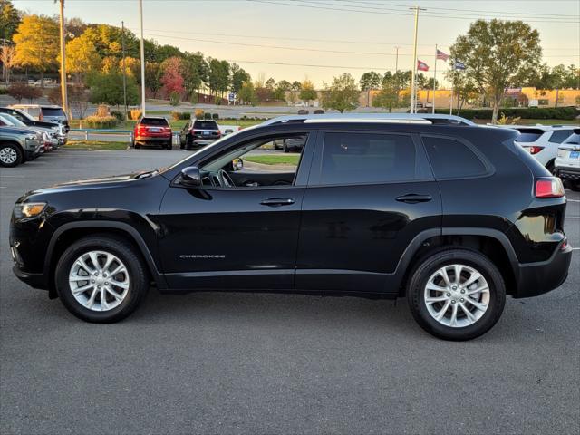 used 2021 Jeep Cherokee car, priced at $17,000