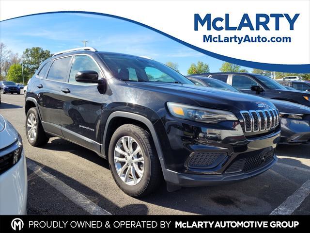 used 2021 Jeep Cherokee car, priced at $18,800