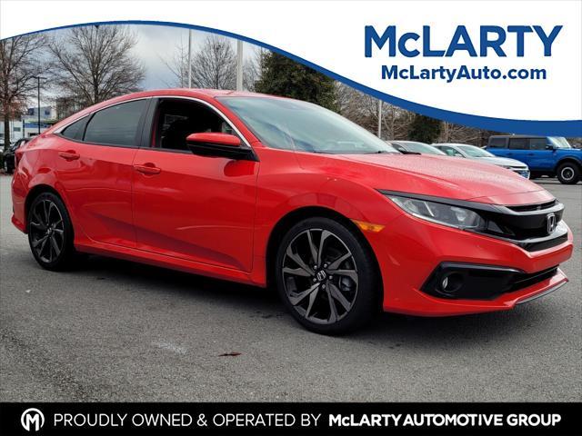 used 2020 Honda Civic car, priced at $18,400