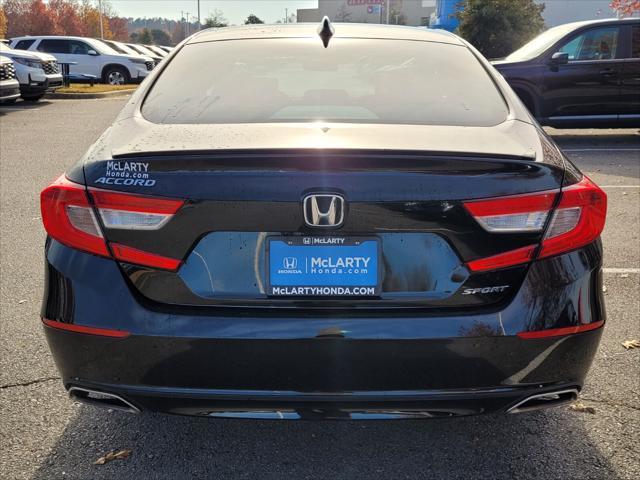 used 2022 Honda Accord car, priced at $24,600