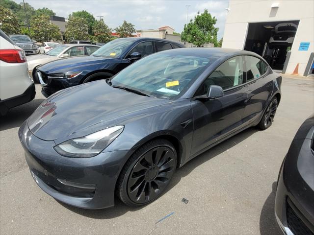 used 2022 Tesla Model 3 car, priced at $29,651