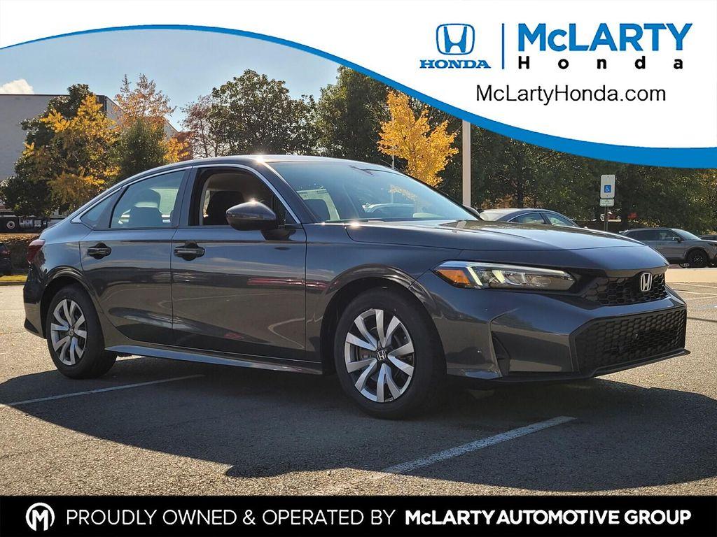 new 2026 Honda Civic car, priced at $25,357