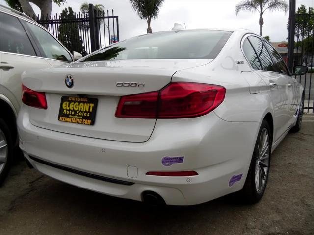 used 2018 BMW 530e car, priced at $12,995