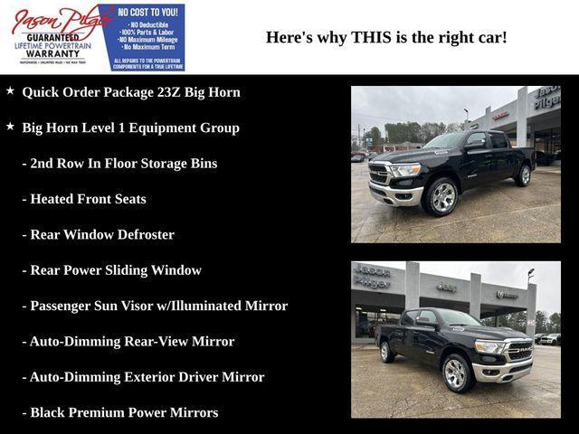 new 2024 Ram 1500 car, priced at $37,500