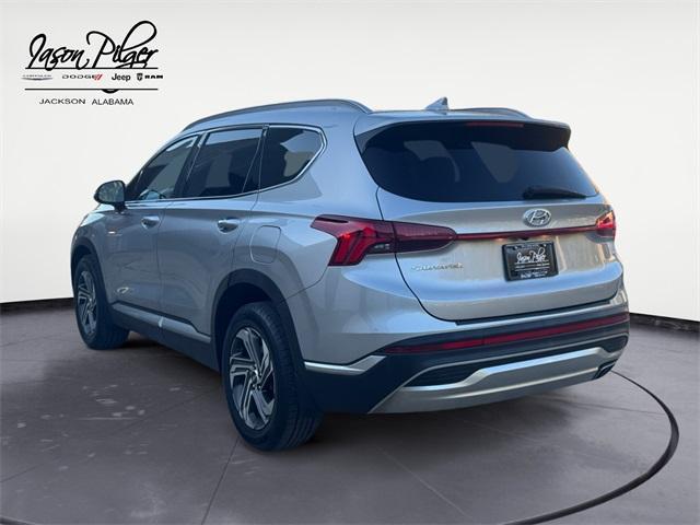 used 2021 Hyundai Santa Fe car, priced at $18,700