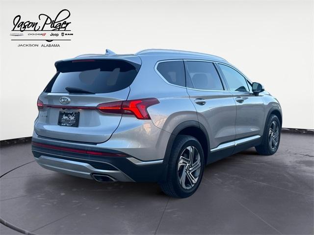 used 2021 Hyundai Santa Fe car, priced at $18,700